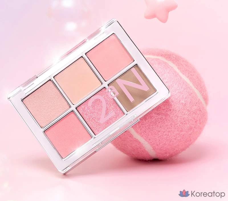 Палетка теней для век 2an Better Me Eye Palette, оттенок 16 Bubble Candy, 4.5 г, 1 шт., фото 4