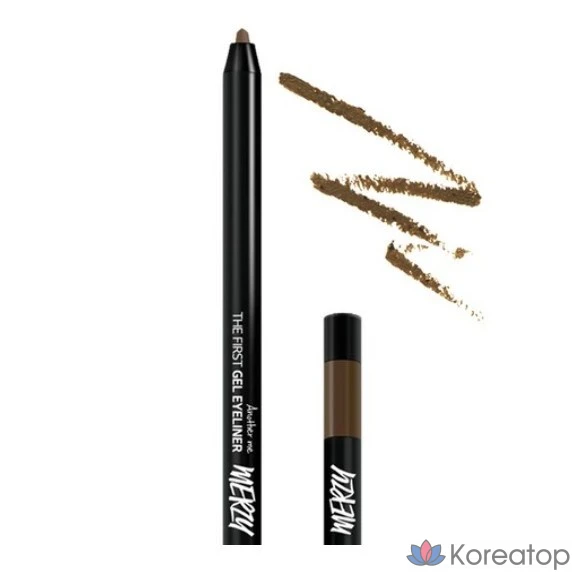 Гелевая подводка для глаз MERZY the First, 0,5 г, G13, янтарно-коричневый, 1 шт.