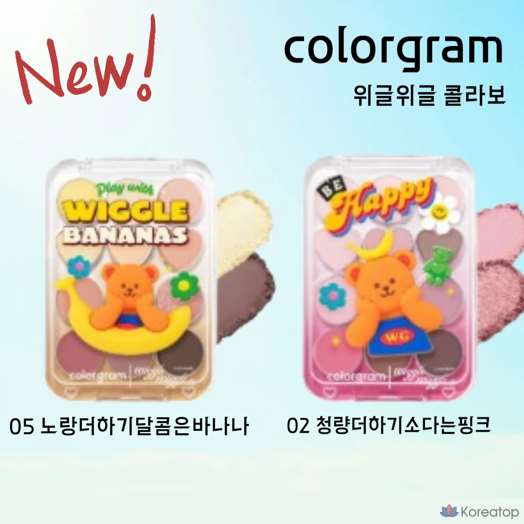 Палетка теней для век Colorgram Eye Real Eye Palette, 4 цвета, 5 оттенков желтого и 1 оттенок бананового цвета., фото 2