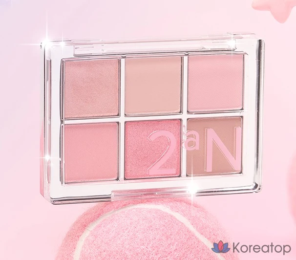 Палетка теней для век 2an Better Me Eye Palette, оттенок 16 Bubble Candy, 4.5 г, 1 шт., фото 5