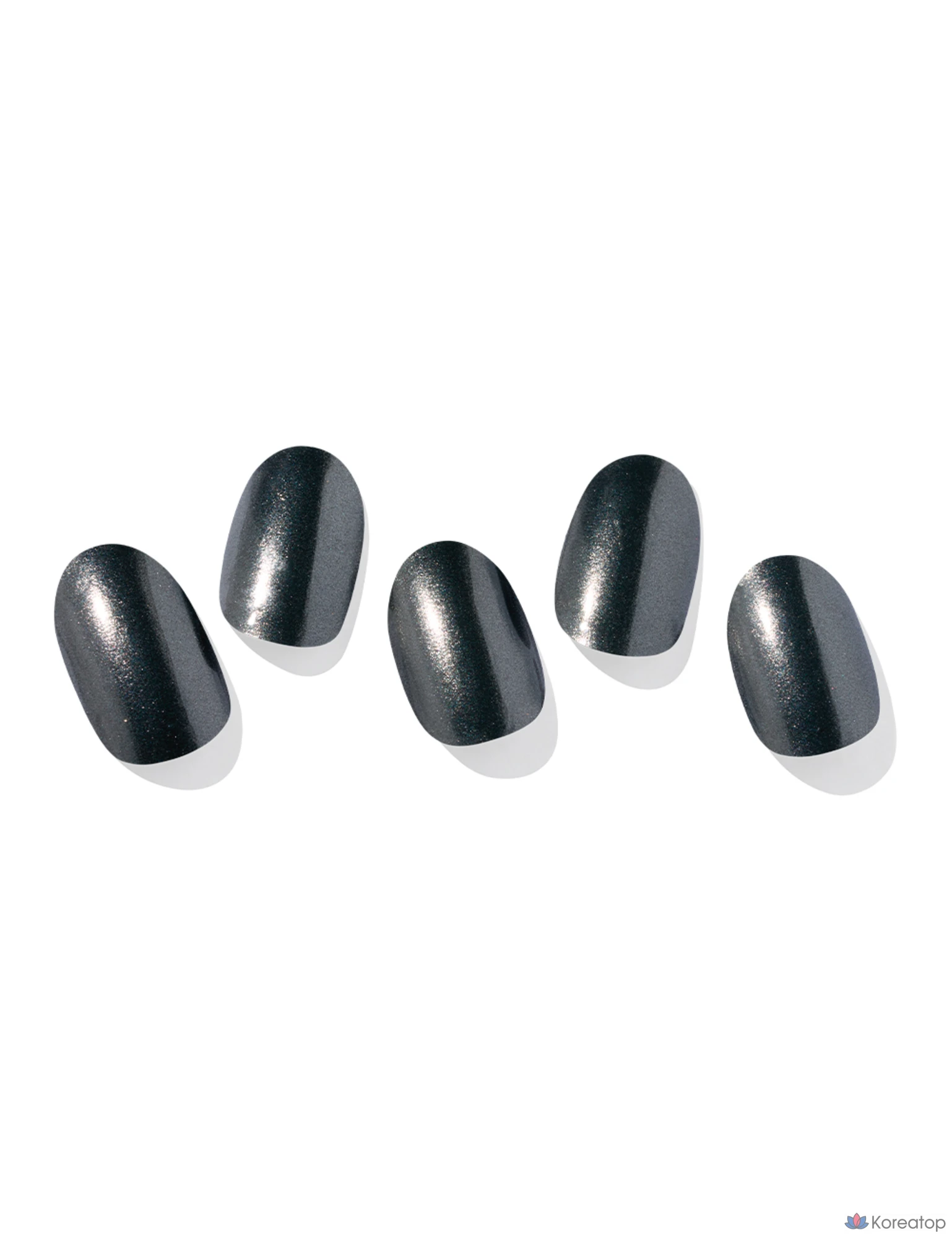 Гель-лак для ногтей Ohora Gel Strip Nail, оттенок N Boba Chrome, 1 шт., фото 2