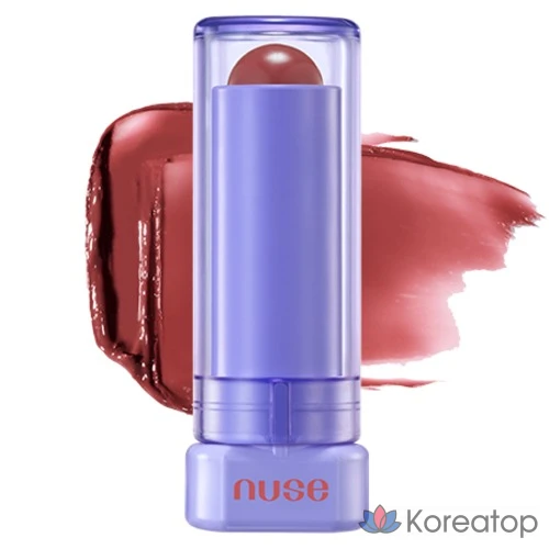 Бальзам для губ Nuse Color Care, оттенок 05 Mauve Move, 4,3 г, 1 шт.
