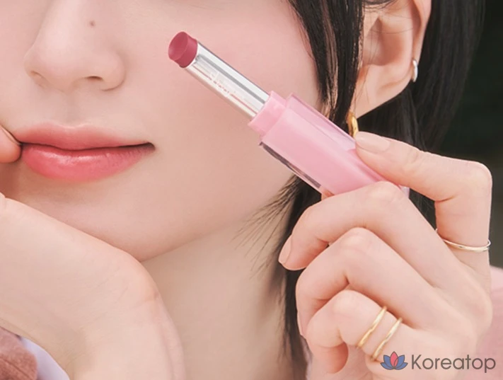 Полупрозрачный тонированный бальзам для губ в стике ROM&ND, оттенок 02 Bunny Hop, 2 г, 1 шт., фото 2