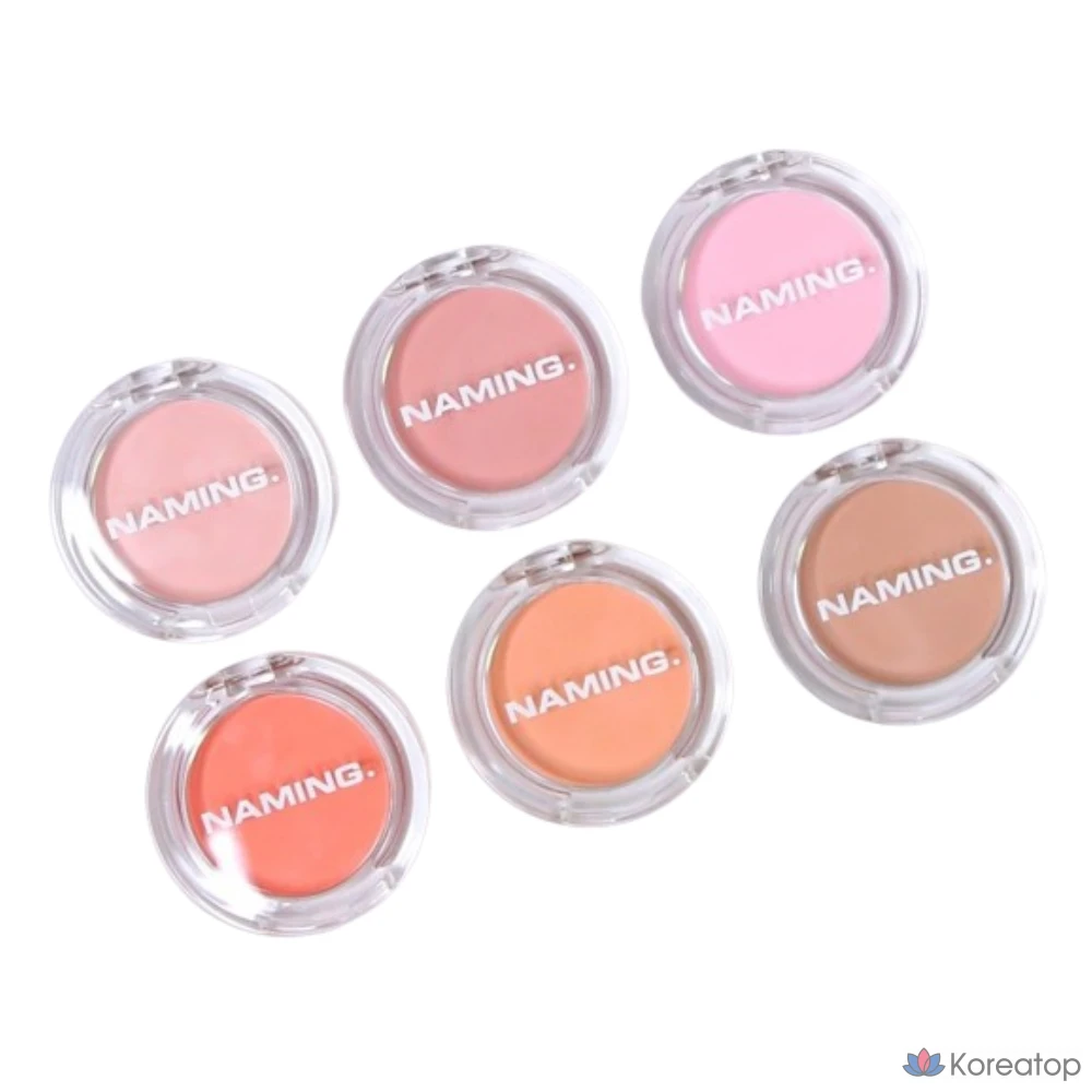 Naming Fluffy Powder Blush 3,2 г, цвет «Бейгл», 1 шт.