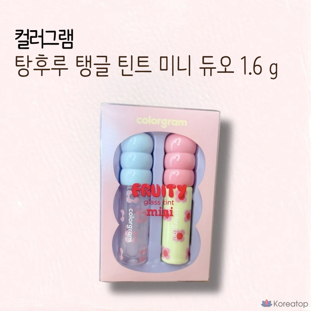 Набор тонирующих гелей Colorgram Tanghulu Tangle Tint Mini Duo, оттенок 03 "Холодный мед", 1 шт., 1,6 г