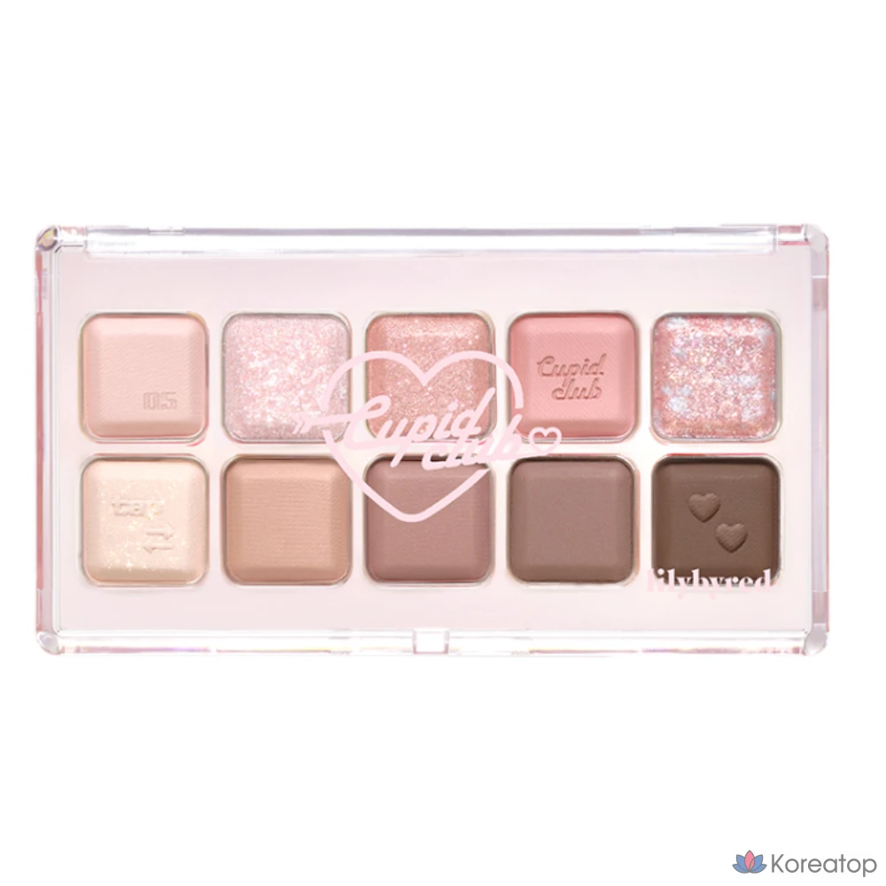 Палетка теней для век Lilybyred Mood Keyboard Eye Palette 10,5 г, оттенок 05 Peach Pink Warm, 1 шт.