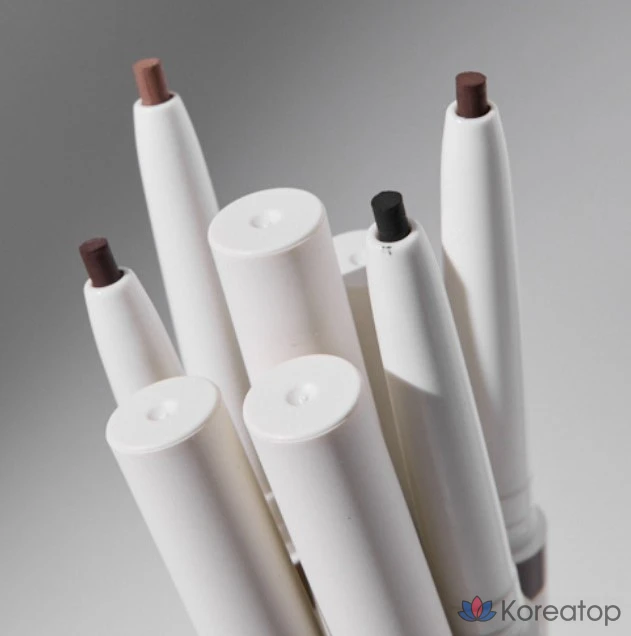 Водостойкий карандаш-лайнер Innisfree Simple Label, 0,1 г, 3 оттенка шоколадно-коричневого цвета, 1 шт., фото 5