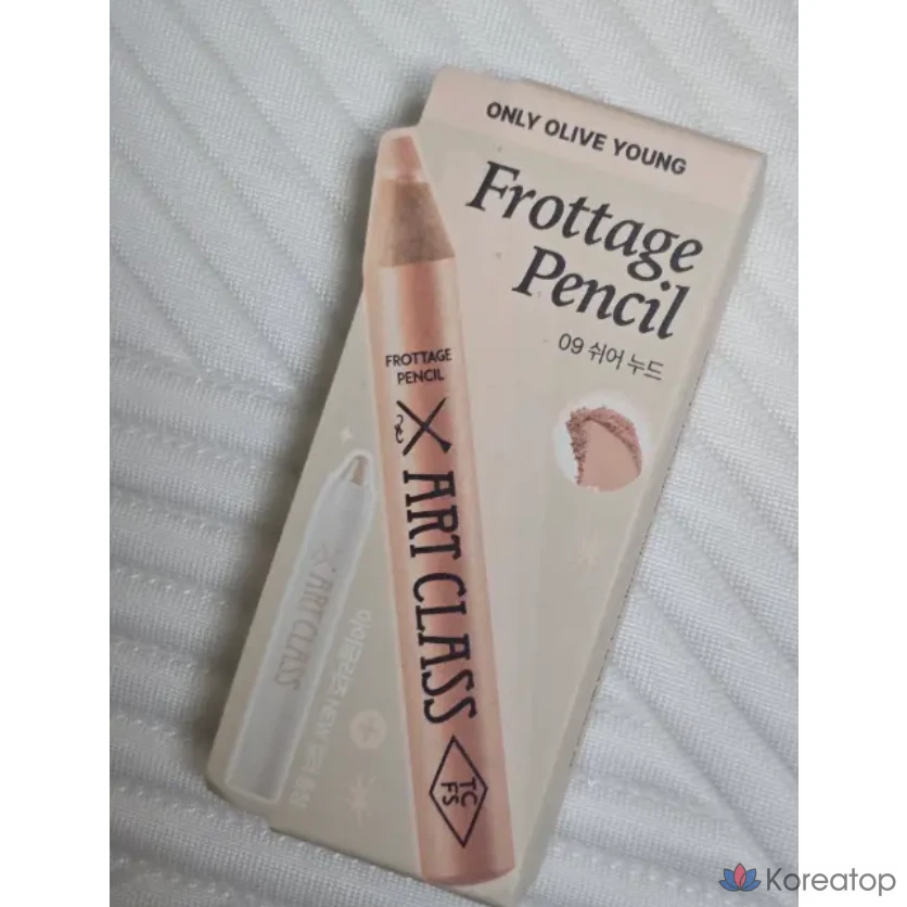 Карандаш для губ Too Cool for School Frottage Pencil, Aegyo Sal Pencil, полупрозрачный нюдовый, 1 шт.