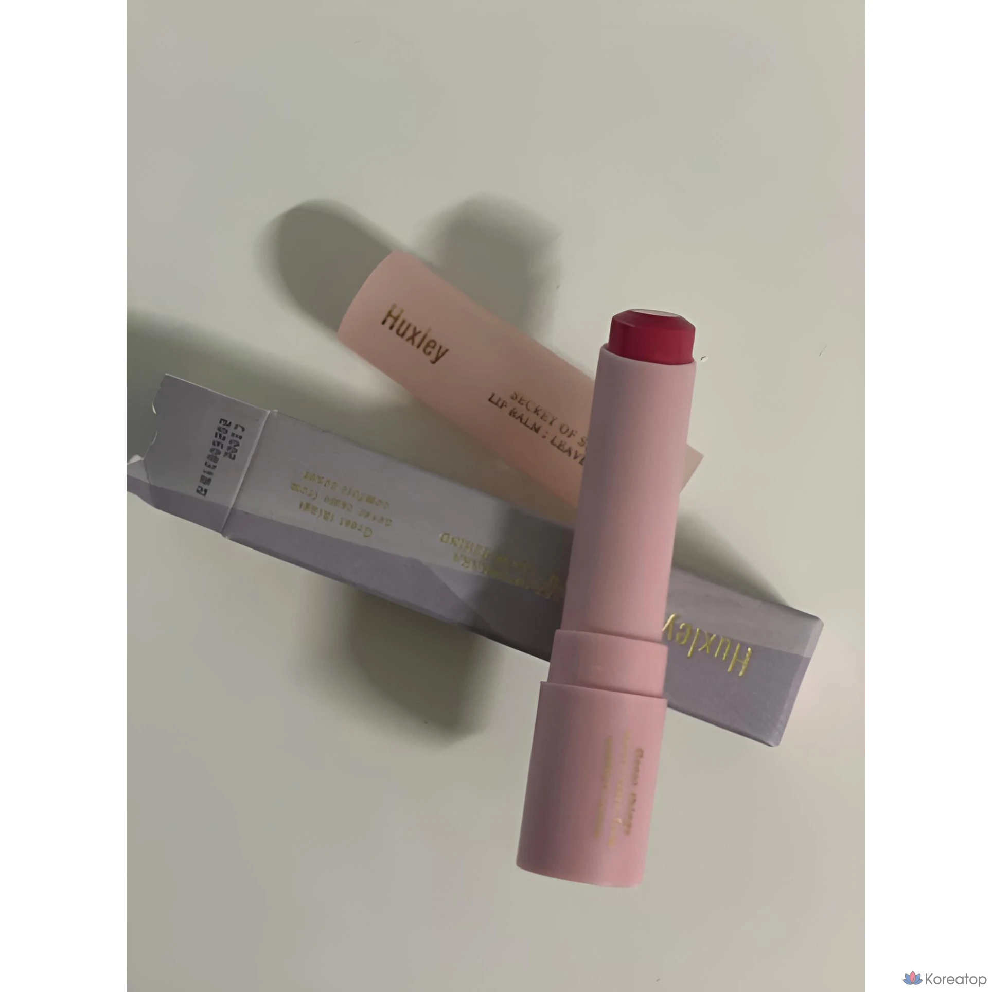 Бальзам для губ Huxley Leave Behind, 3 г, марокканский лен, 1 шт., фото 5