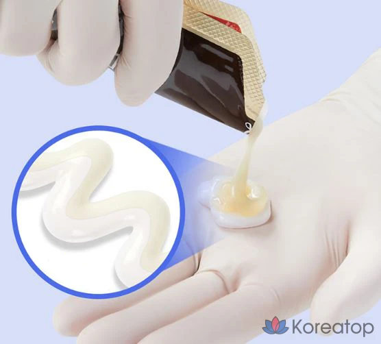 Краска для волос с эластином, черно-коричневая, 1 упаковка., фото 2