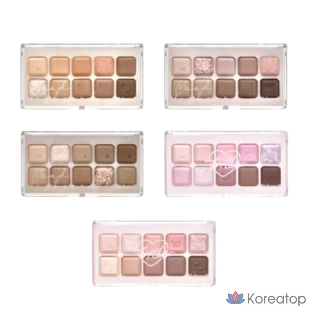 Палитра теней для век Lilybyred Mood Keyboard Shadow Palette 5 Warm Membership (L230A), смешанные цвета, 1 шт.