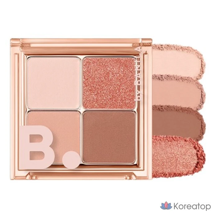 Палетка теней для век Vanillaco Vivi Vanilla Mood On Eye Palette, 7 г, 7 оттенков, персиковый, 1 шт.