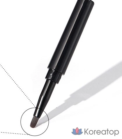 Гелевая подводка для глаз Tony Moly Back Gel Eyeliner с длинной кистью, № 7, цвет латте-коричневый, 1 шт., фото 4