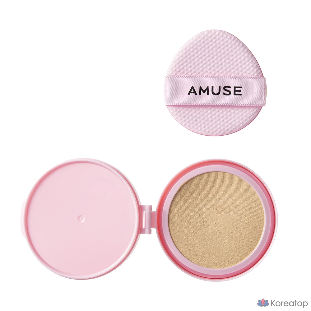 Сменный блок для тонального крема AMUSE Dew Power Cushion, 15 г, 03 меда, 1 шт.