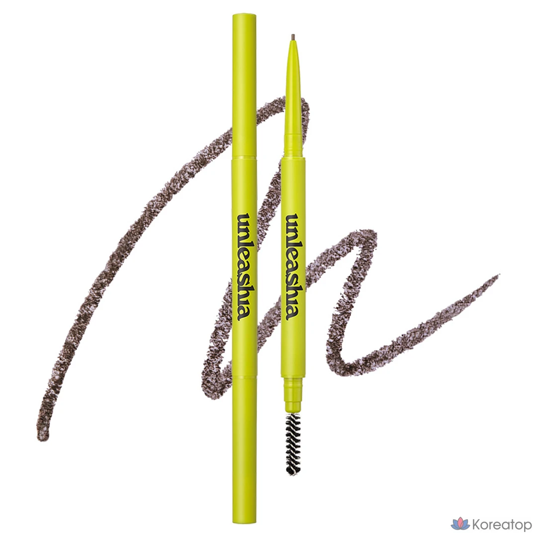 Карандаш для бровей Unleashia Shaper Defining Eyebrow Pencil 0,025 г, 1 шт., № 2, цвет Craft Brown.