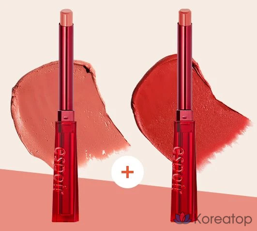 Помада для губ Espoir The Slim Lipstick Cream Matte, оттенок 3 Posy, 0.9 г, 1 шт., фото 6