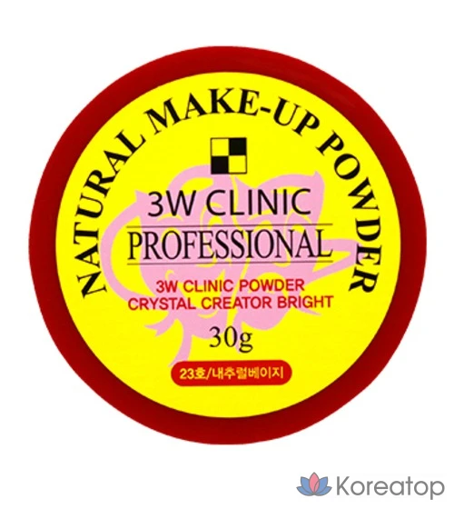 Пудра для макияжа Dodo 3W Clinic Natural, 30 г, № 23, натуральный бежевый, 1 шт., фото 2