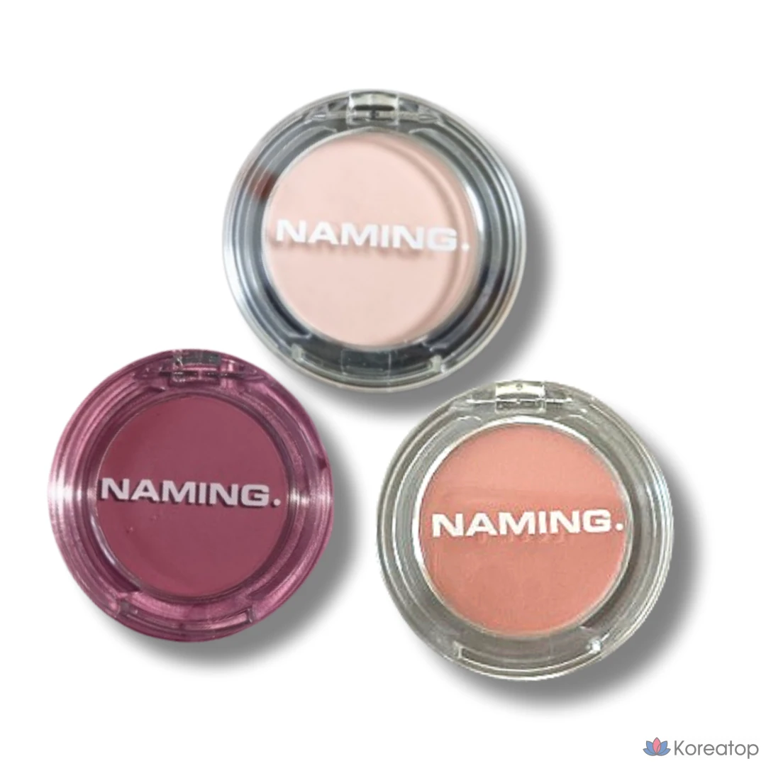 Пушистые румяна NAMING Fluffy Powder Blush, цвет тик, 1 шт.