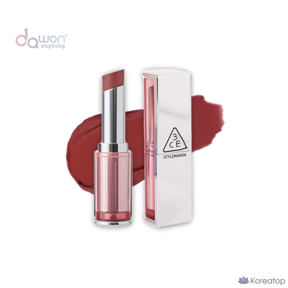 3CE Матовая матовая помада Matte Blur, 1 шт., цвет #Арахисовый Бежевый