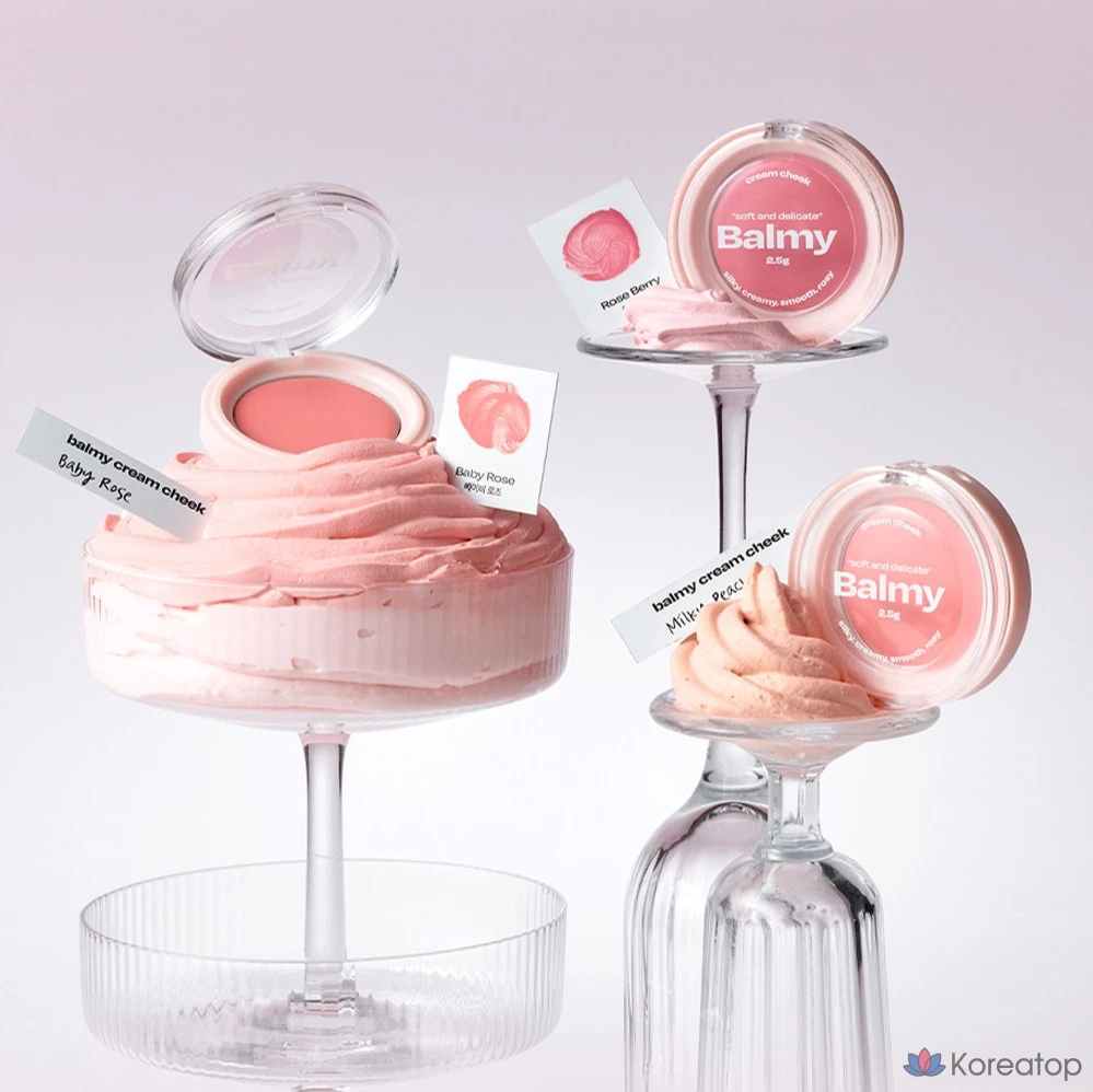 Кремовые румяна ALTERNATIVE STEREO Bami 2,5 г, 1 шт., цвет «маленькая роза», фото 5