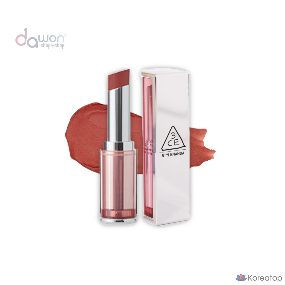 3CE Матовая матовая помада Matte Blur, 1 шт., цвет #Арахисовый Бежевый