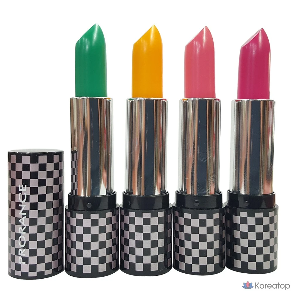 Помада Prorance Magic Lipstick/Reversal Lipstick/Помада, меняющая цвет при нанесении, № 6, красная, 10 г, 1 шт.