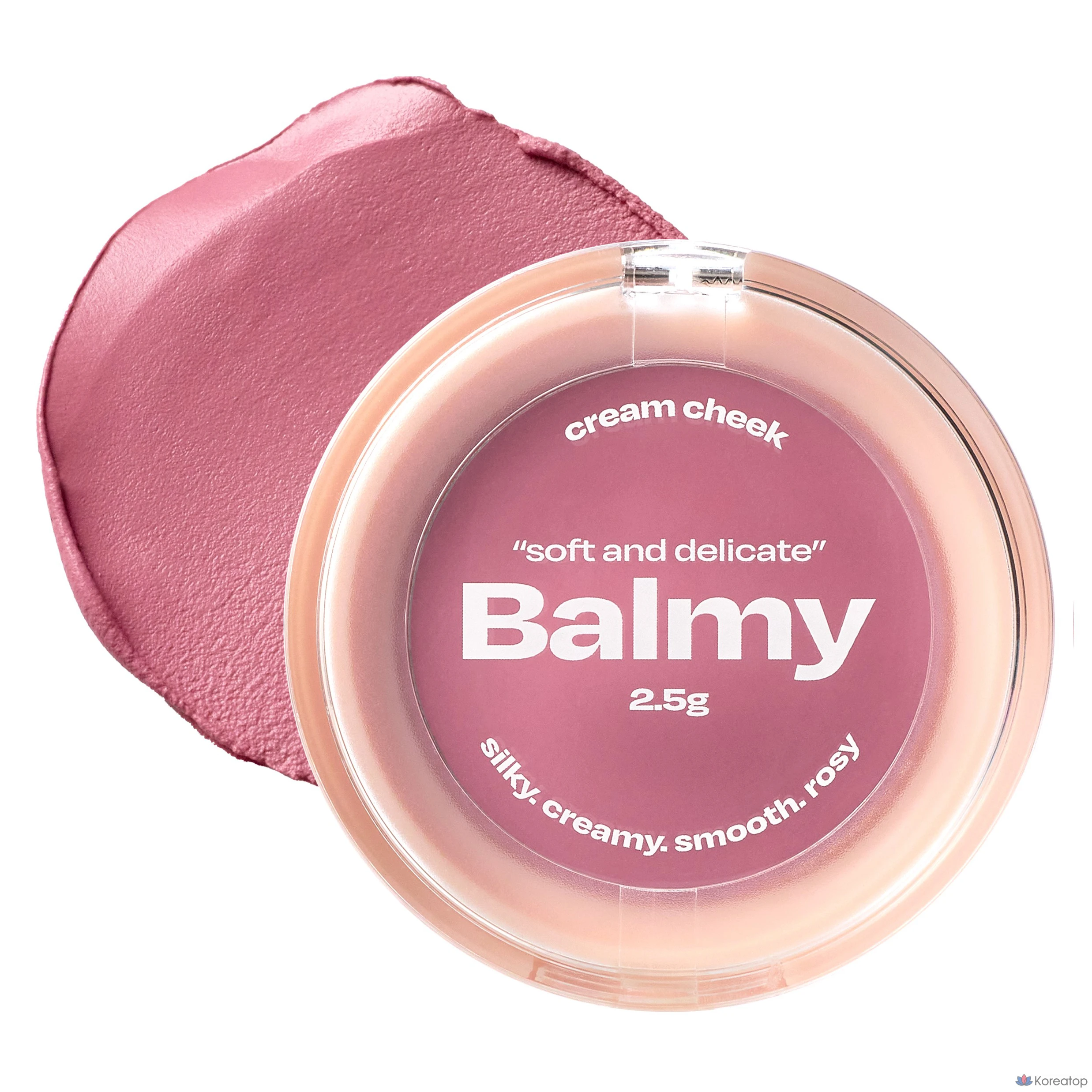 Кремовые румяна ALTERNATIVE STEREO Bami Cream Cheek, 2,5 г, 1 шт., 4 ягоды розы
