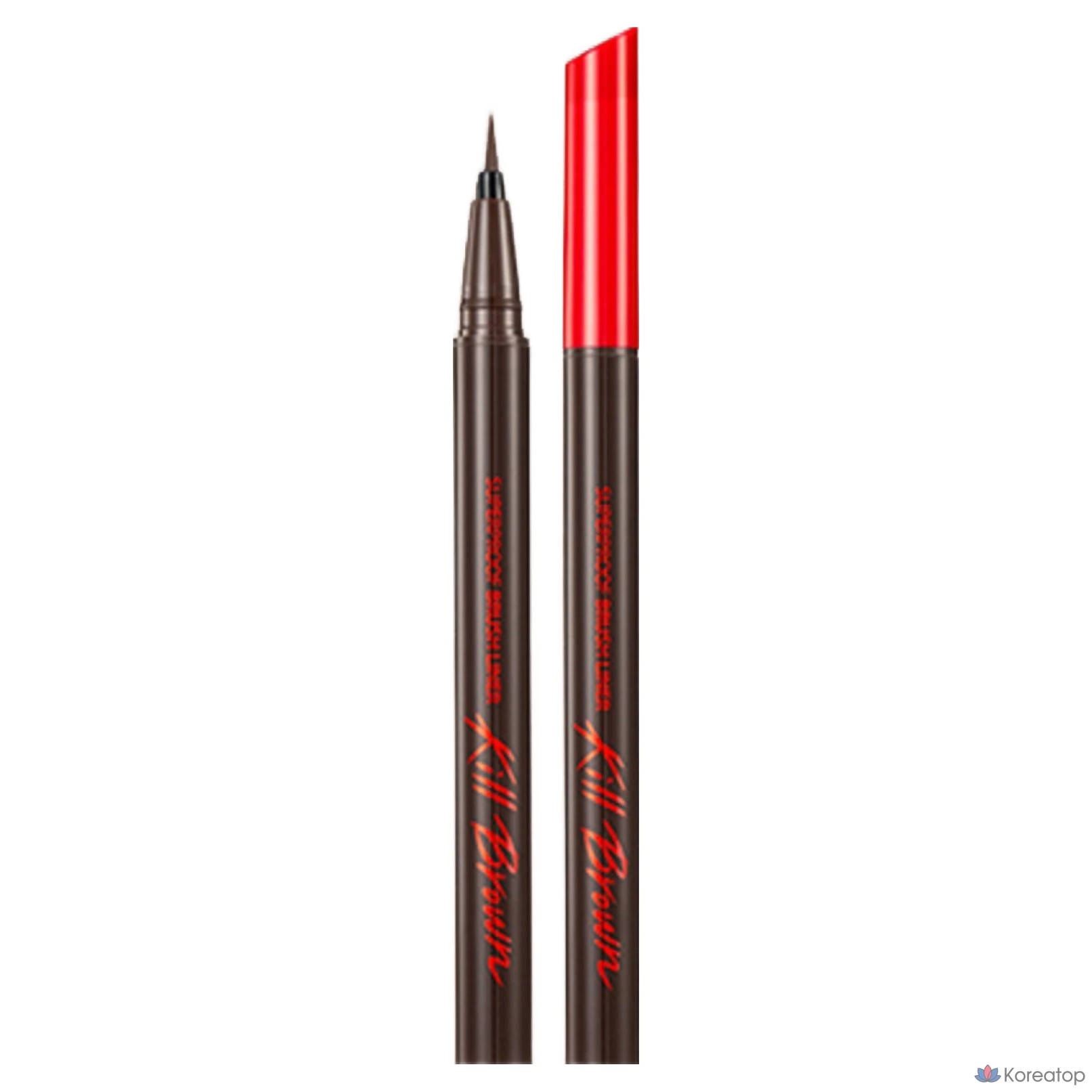 Подводка для глаз Clio Superproof Brush Eyeliner, 0,5 мл, 2 шт., коричневый цвет, 1 шт., фото 2
