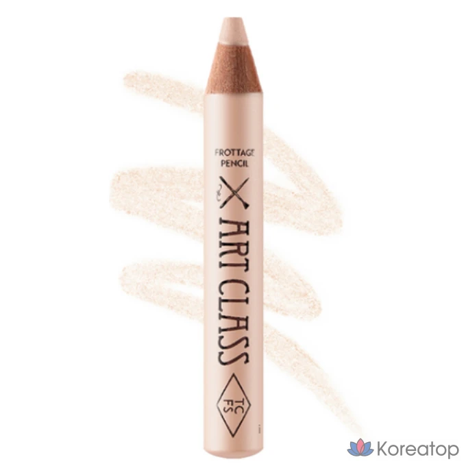 Карандаш для теней Too cool for school Art Class Frottage, оттенок Dew Beige (слоновая кость), 1 шт.