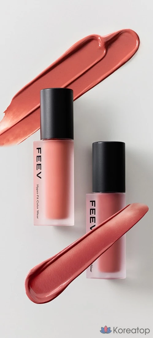 FEEV Hyper Color Wear Powder Fit Blur Lip Tint, Vanilla Rose, 1 шт.