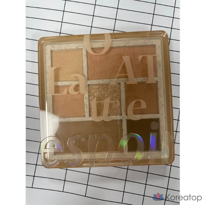 Палетка теней Espoir Real Eye Palette Color Pimi Oat Latte Natural Color, 1 шт., фото 3