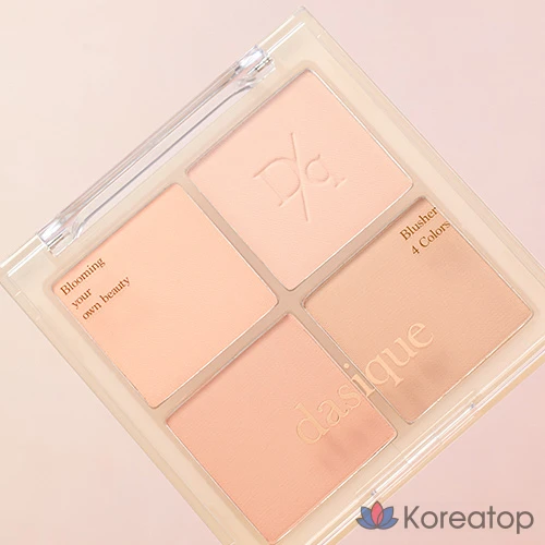 Румяна Dasique Mood Cheek Blusher 10,4 г, оттенок 01 Warm Blending, 1 шт., фото 6