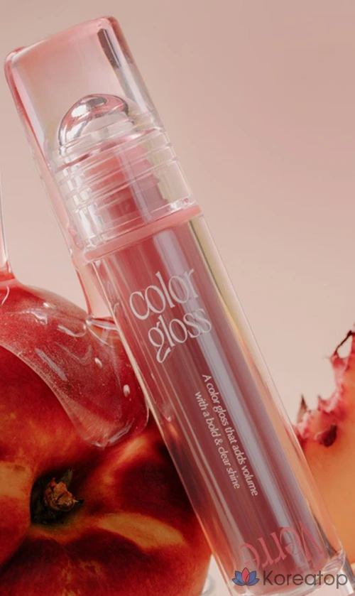 Блеск для губ Too Cool For School Ver Color Gloss, оттенок 01, персиковый, 1 шт., фото 2