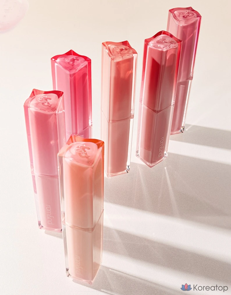 Полупрозрачный тонированный бальзам для губ в стике ROM&ND, оттенок 02 Bunny Hop, 2 г, 1 шт., фото 7