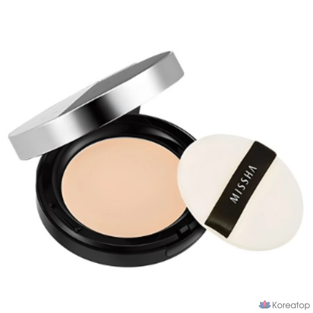 Пудра Missha Pro Touch Powder Pact 10 г, № 23 (средний бежевый), 1 шт.