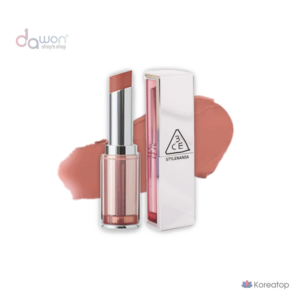 3CE Матовая матовая помада Matte Blur, 1 шт., цвет #Арахисовый Бежевый