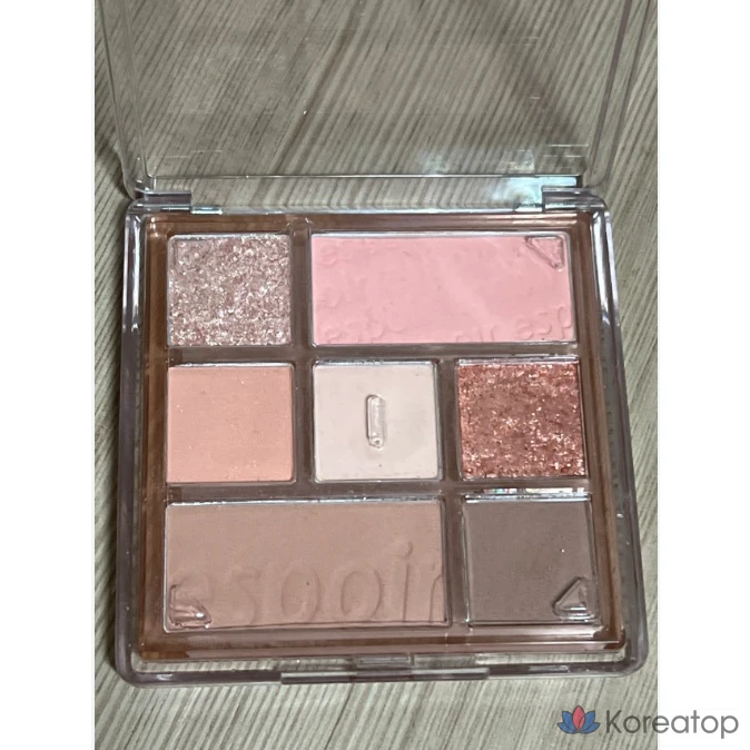 Палетка теней Espoir Real Eye Palette Color Pimi Oat Latte Natural Color, 1 шт., фото 4