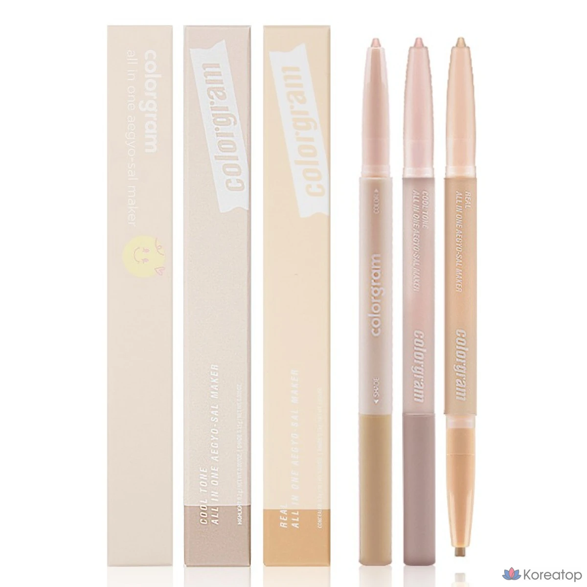 Устройство для создания эгё-сал Colorgram All-in-One, цвет 06, прохладный розовый, 1 шт.