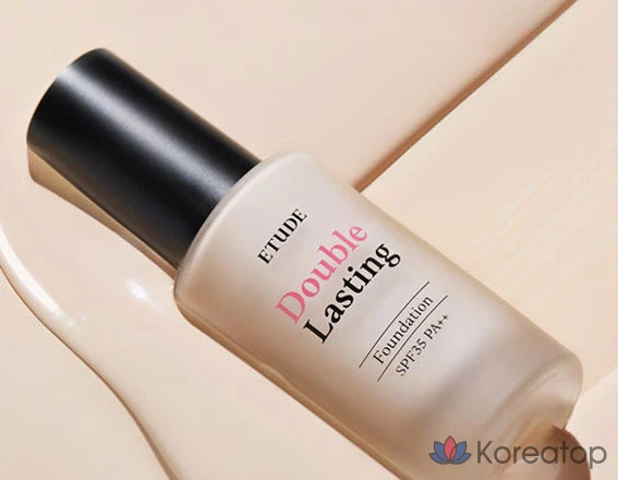 Жидкая тональная основа Etude House Double Lasting Liquid Foundation, 30 г, 1 шт., оттенок Honey Sand, фото 2