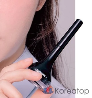Гелевая подводка для глаз Tony Moly Back Gel Eyeliner с длинной кистью, № 7, цвет латте-коричневый, 1 шт., фото 8