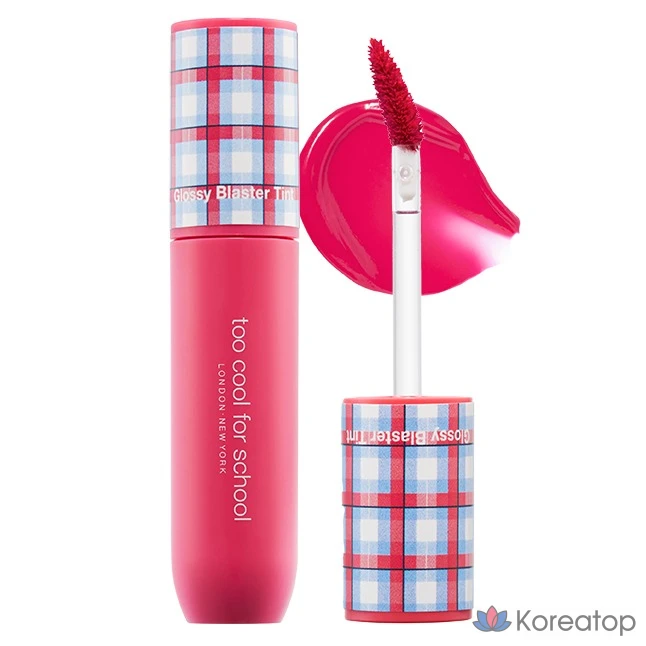 Тональный крем Too cool for school Glossy Blaster Tint, № 8, цвет «жевательная вишня», 3,4 г, 1 шт.