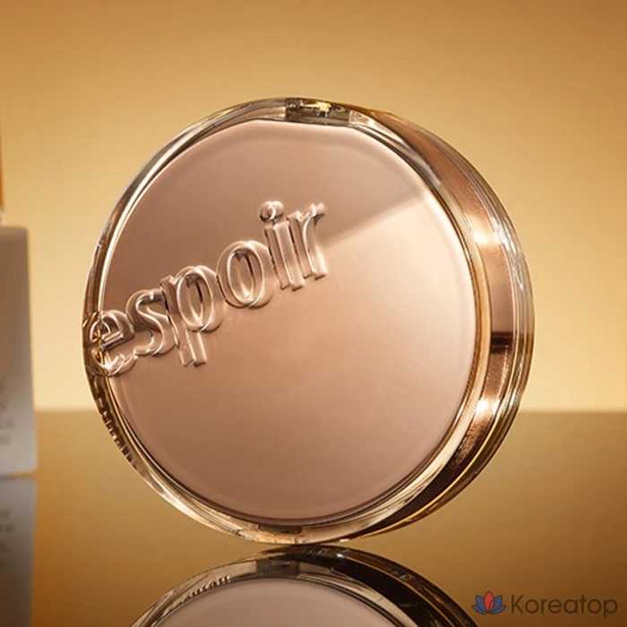 Тональный крем-кушон Espoir Pro Tailor Be Glow New Class, 13 г, спонж (2 шт.), SPF42 PA++, бежевый, 1 шт.