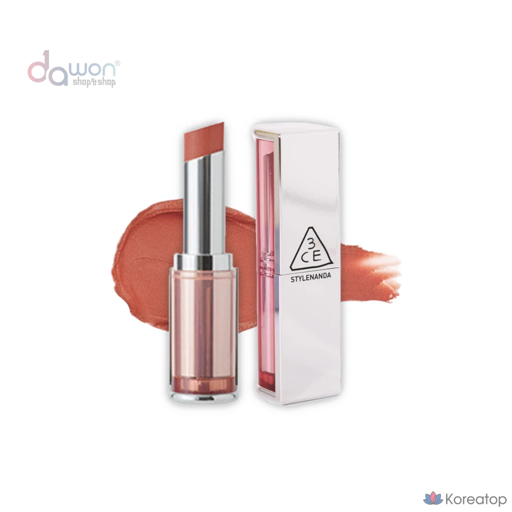 3CE Матовая матовая помада Matte Blur, 1 шт., цвет #Арахисовый Бежевый