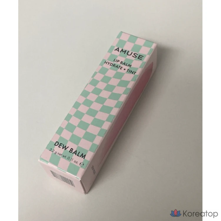 Бальзам для губ Amuse Dew Balm, тинт для губ, блеск для губ, увлажняющий бальзам Dew Balm, веганский, № 05 «Соленый персик», 3,2 г, 1 шт., фото 3