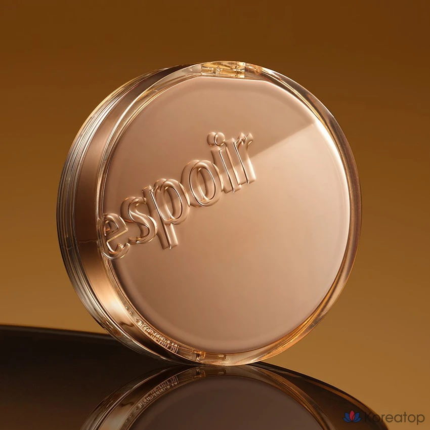 Тональный крем-кушон Espoir Pro Tailor Be Glow New Class, 13 г, спонж (2 шт.), SPF42 PA++, бежевый, 1 шт.