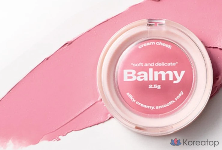 Кремовые румяна ALTERNATIVE STEREO Bami Cream Cheek, 2,5 г, 1 шт., 4 ягоды розы, фото 4