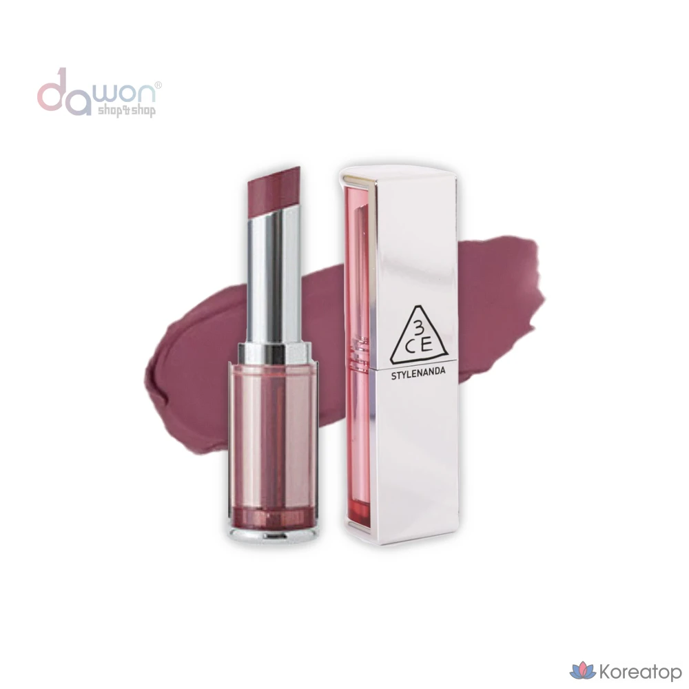 3CE Матовая матовая помада Matte Blur, 1 шт., цвет #Арахисовый Бежевый