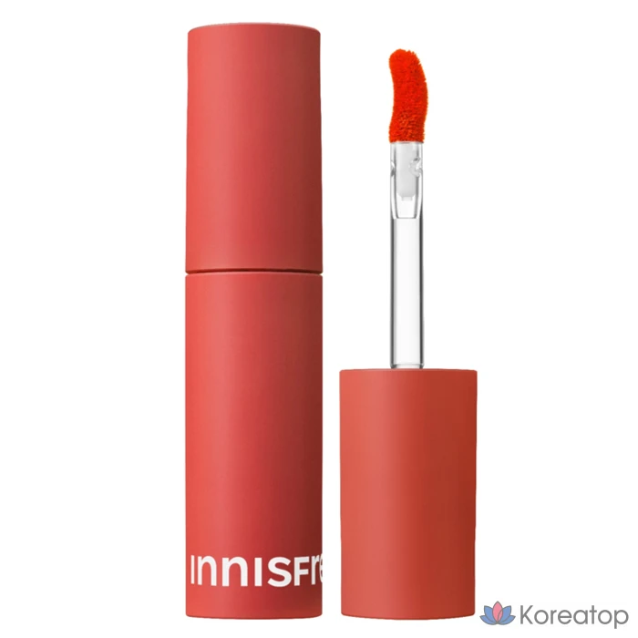 Innisfree New Airy Matte Tint, № 4, яблочно-красный, 1 шт.
