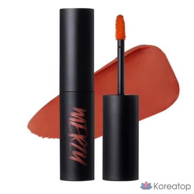 Тинт для губ MERZY The First Velvet Lip Tint, V8 Prague Orange, 4,5 г, 1 шт.
