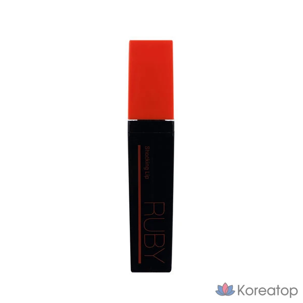 Помада Tony Moly Perfect Lips Shocking Lip, красный оттенок Shocking, 1 шт., фото 2